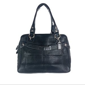Coach Black Handbag/Satchel